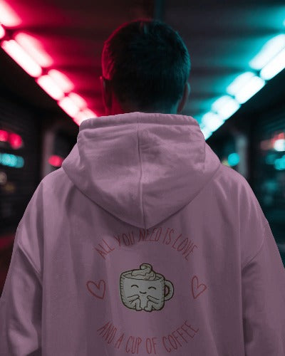 Baby Pink Oversized Hoodie